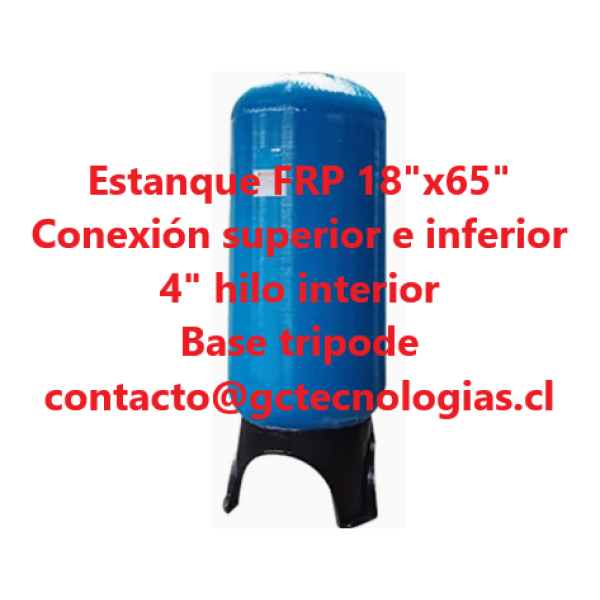 Estanque FRP 18x65