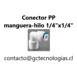 Conector manguera hilo
